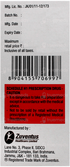 Zostum O 100 Dry Suspension 30Ml Zostum O 100 Dry Suspension 30Ml